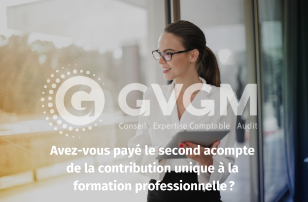 Avez-vous payé le second acompte de la contribution unique à la formation professionnelle _
